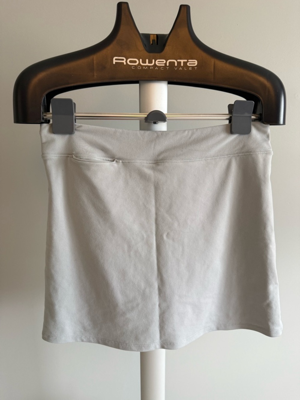 adidas Light Gray ClimaLite Performance Athletic Skort
